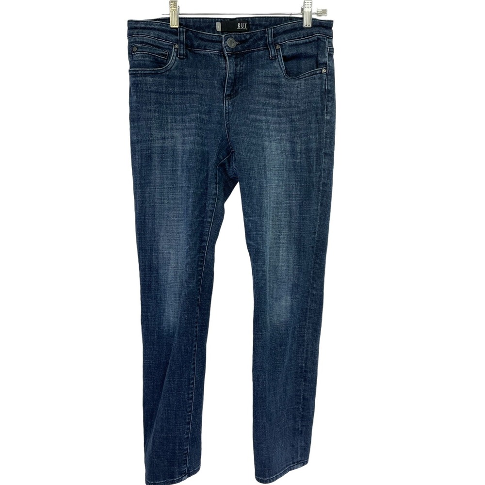 Kut From The Kloth Jeans Womens Size 8 32x28 Denim Blue Jeans (BB30) EUC